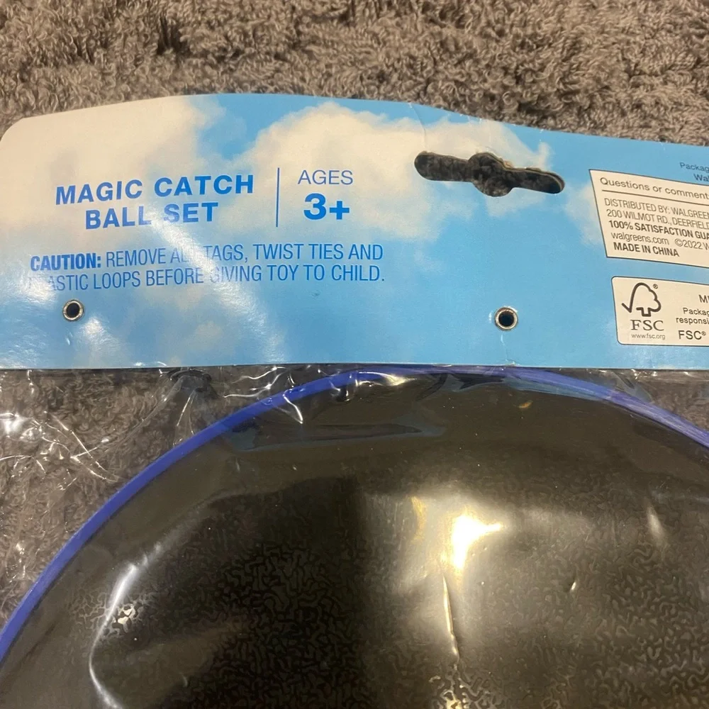 Blue & Pink,& Blue & Yellow Bring on the Sun Magic Catch Ball Set - 2 Pack